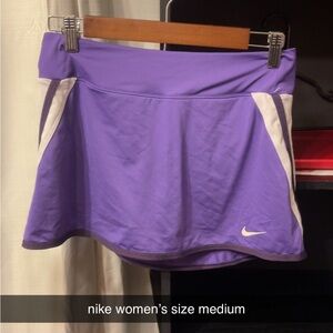 Nike Women's Lavender Skirt with White Accents